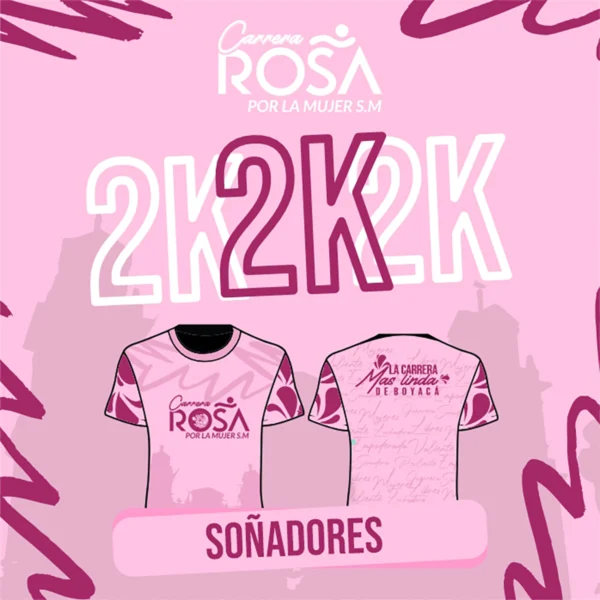 Carrera Rosa S.M. 2K Soñadores | 26 de Octubre 2025